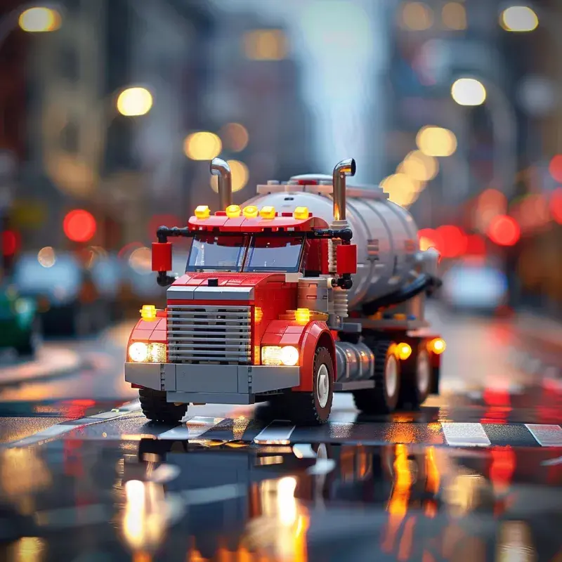 Transport paliw w świecie LEGO: Zestawy dla małych logistyków